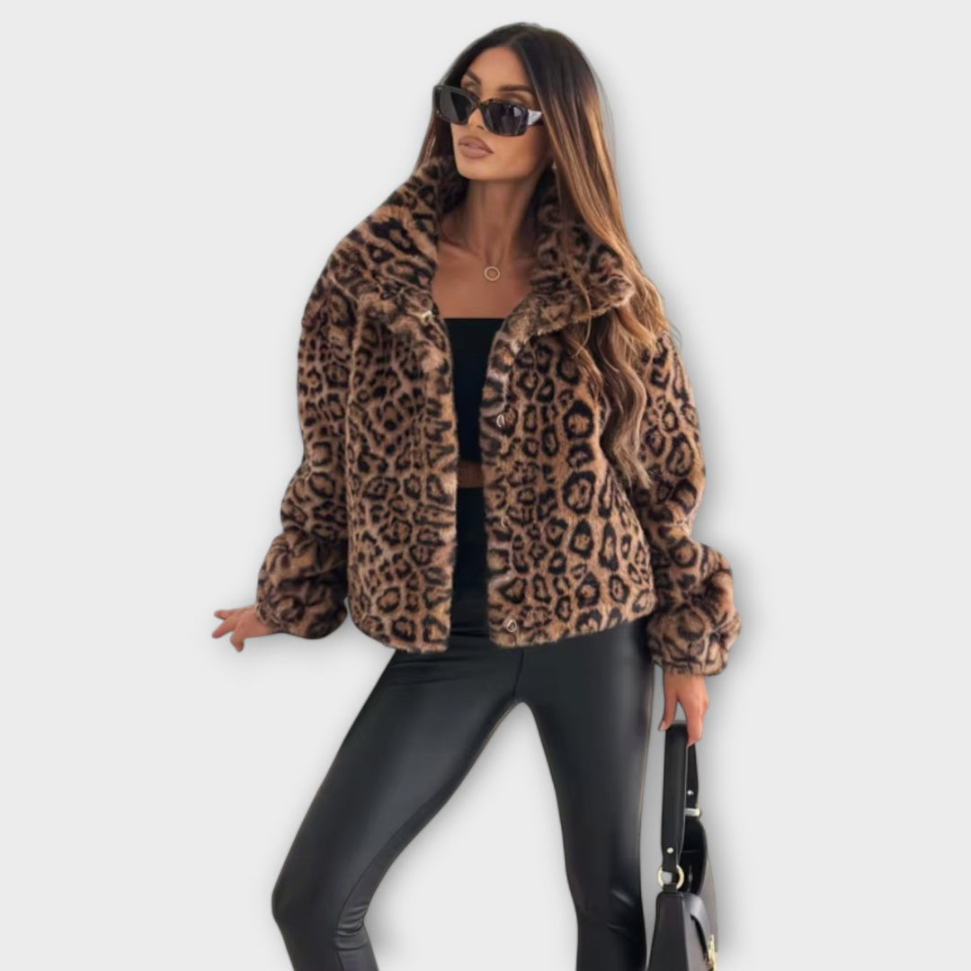 Leonor | Abrigo de leopardo 3