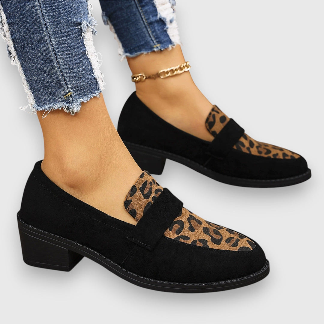 Brunika | Mocasines Cómodos con Estampado Leopardo 2