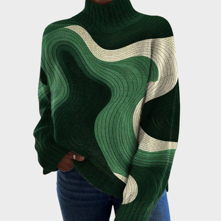Eva | Jersey de punto de cuello alto 1