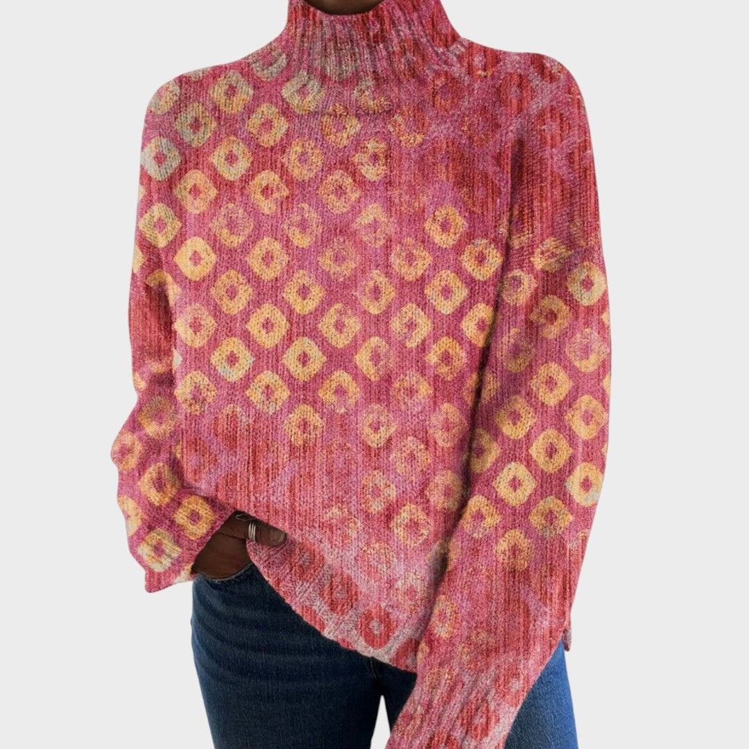 Lara | Jersey de cuello alto con estilo 1