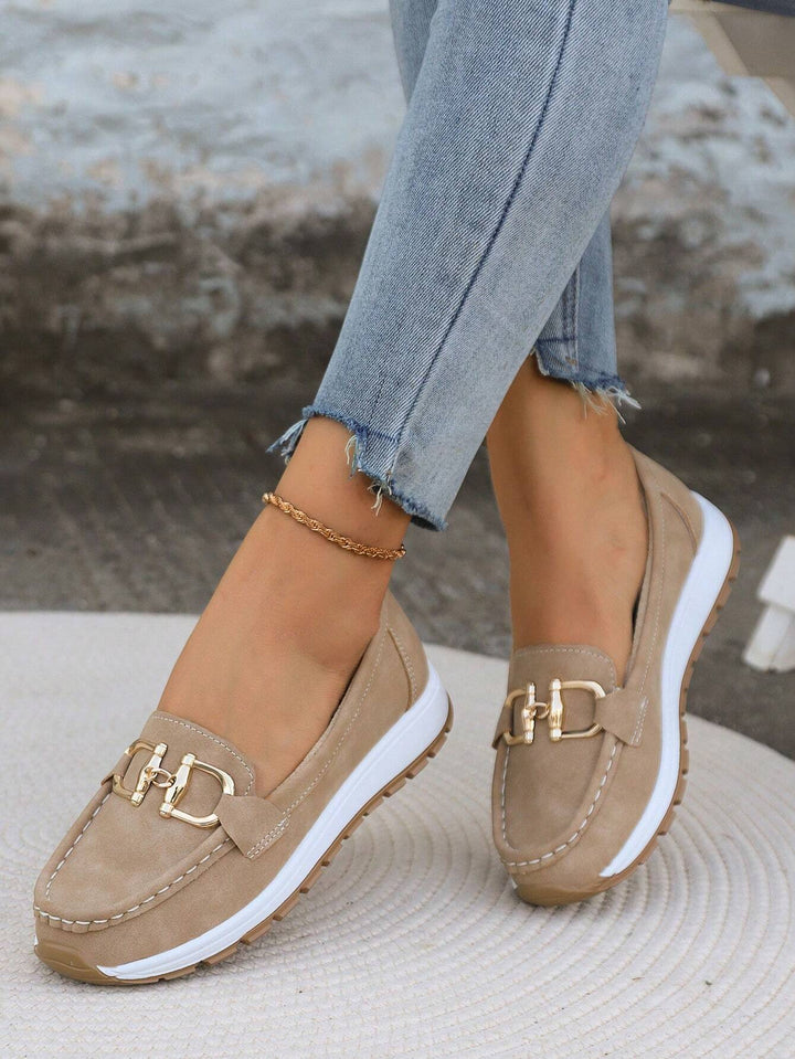 Ellie | Mocasines Planos con Detalle Metálico 3
