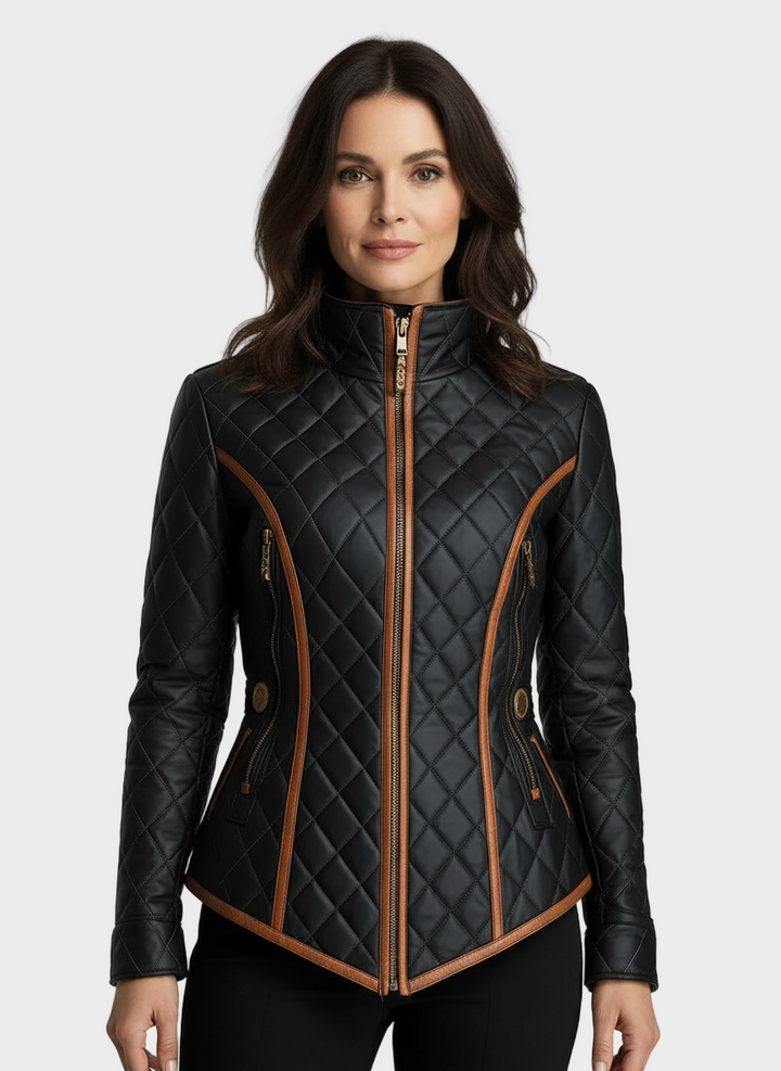 Lillian | Chaqueta acolchada en rombos 2