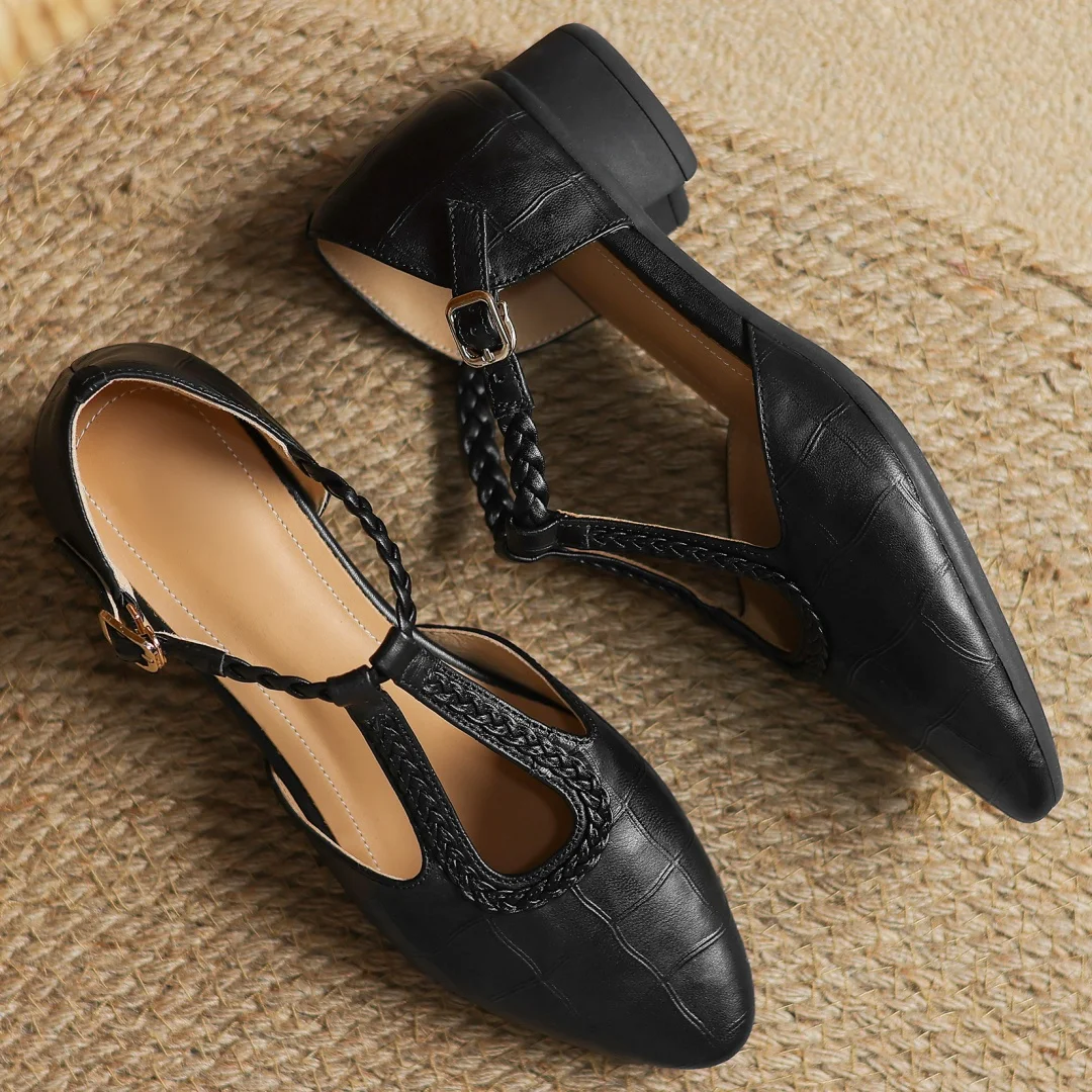 Mary Janes | Zapatos Elegantes con Tira en T 7