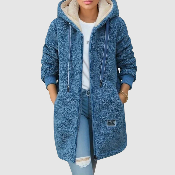 Michaela | Chaqueta polar con capucha 1
