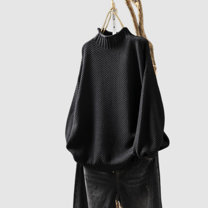 Zuzana | Jersey de punto de cuello alto 1