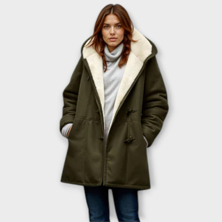 Antonia | Abrigo de invierno con pelo 2