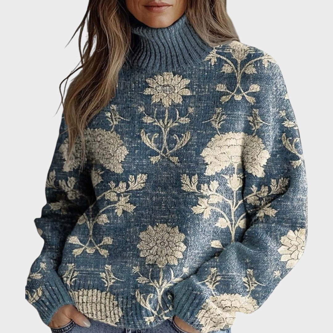 Alice | Jersey artístico de cuello vuelto 1