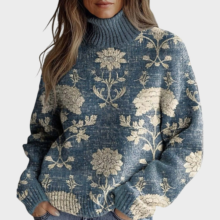 Alice | Jersey artístico de cuello vuelto 1