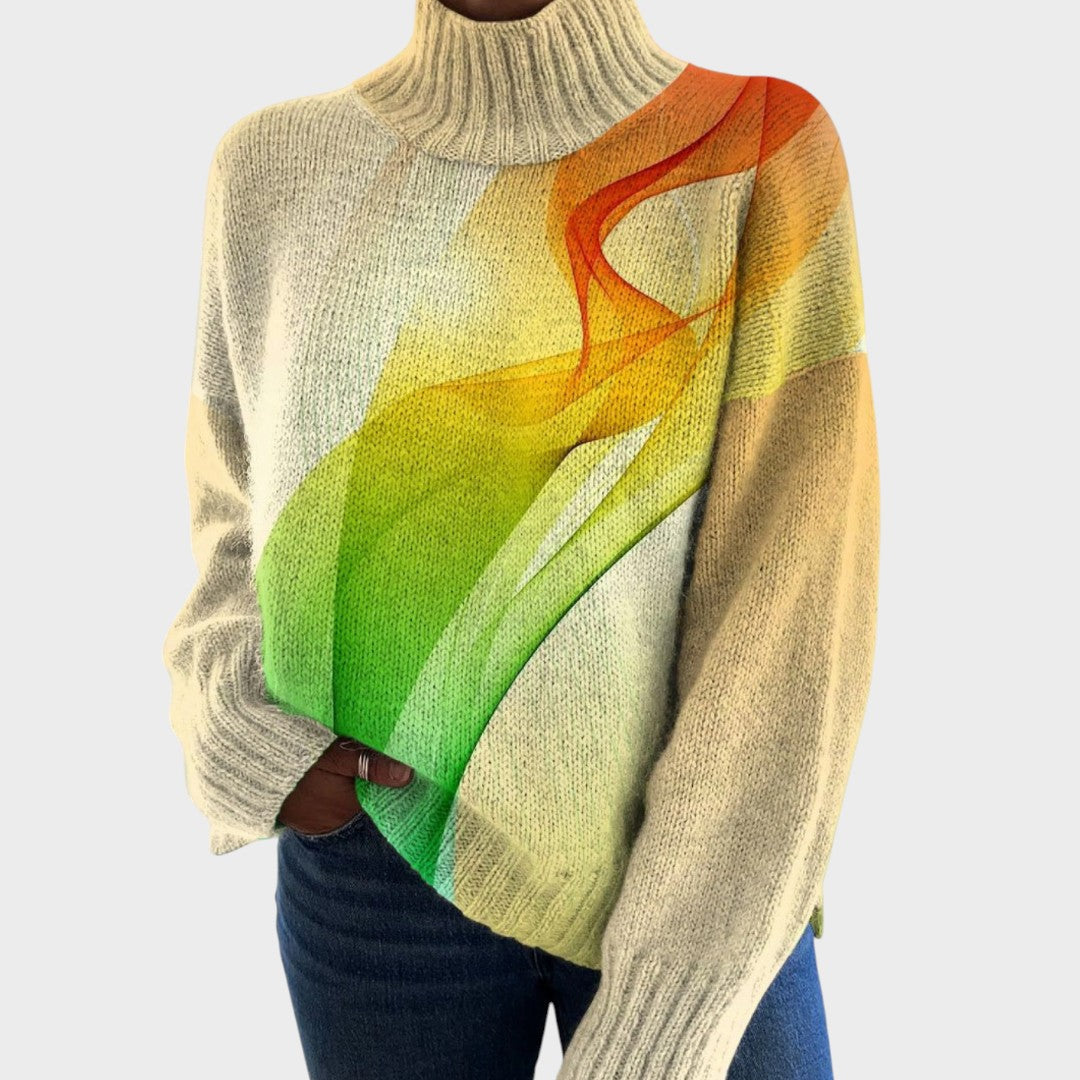 Bianca | Jersey de punto con cuello alto 1