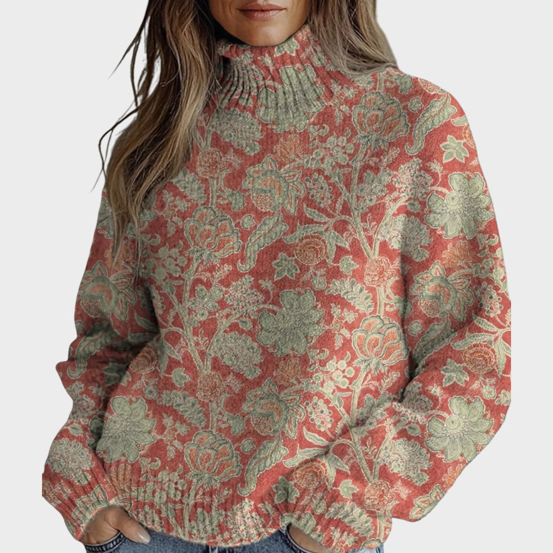 Raquel | Jersey de cuello alto suave 1