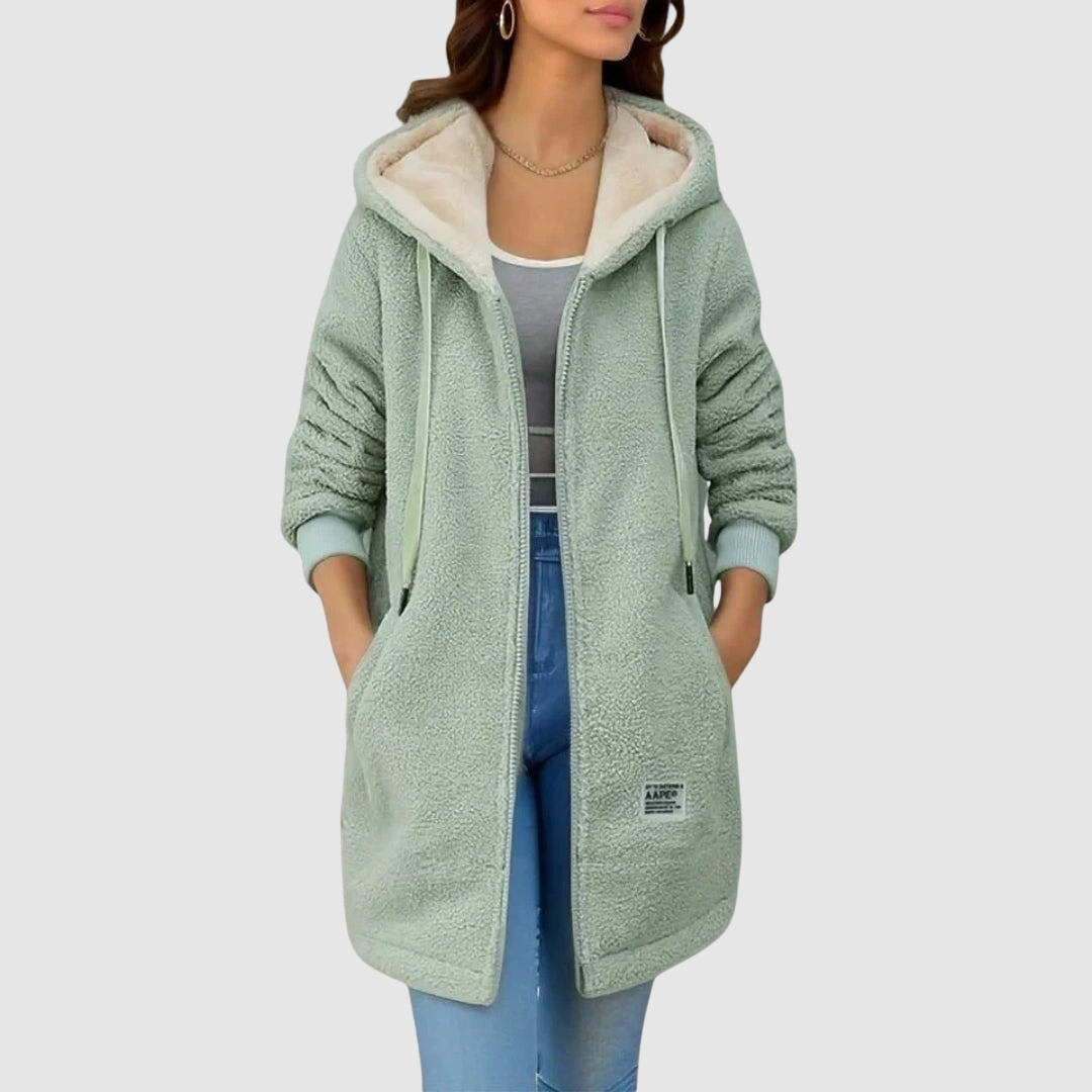 Michaela | Chaqueta polar con capucha 2