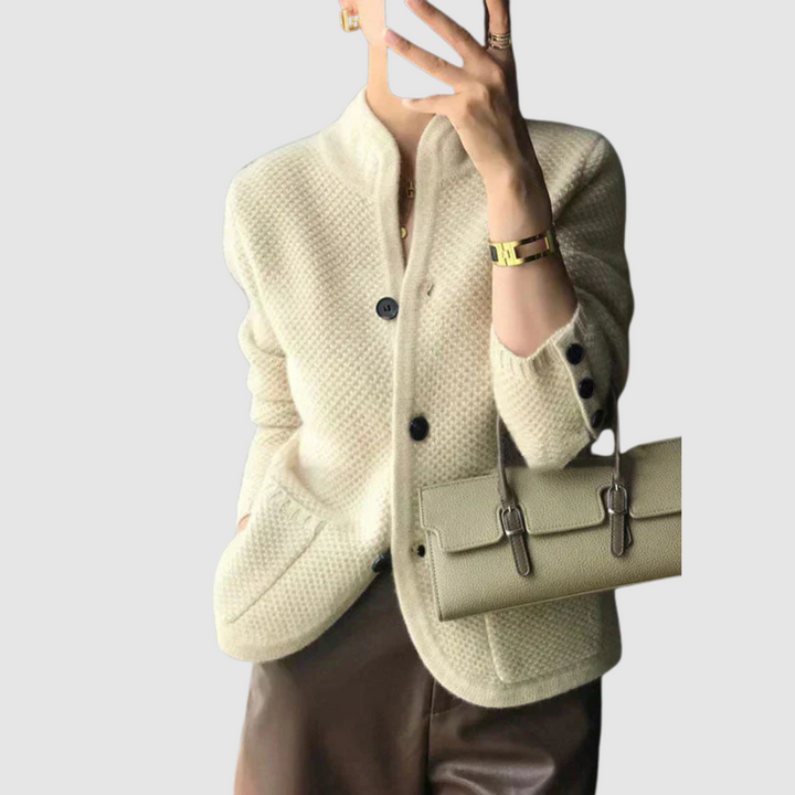 Mia | Chaqueta de punto con botones 2