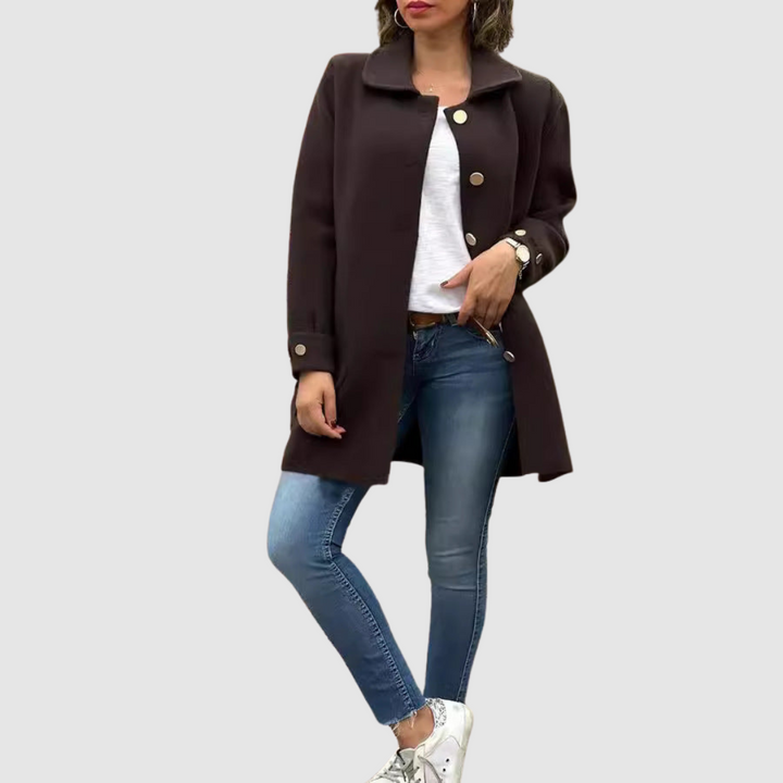 Martina | Abrigo oversize con botones 2