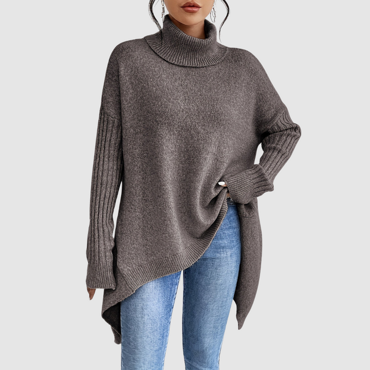 Barbora | Sudadera holgada de cuello alto 2