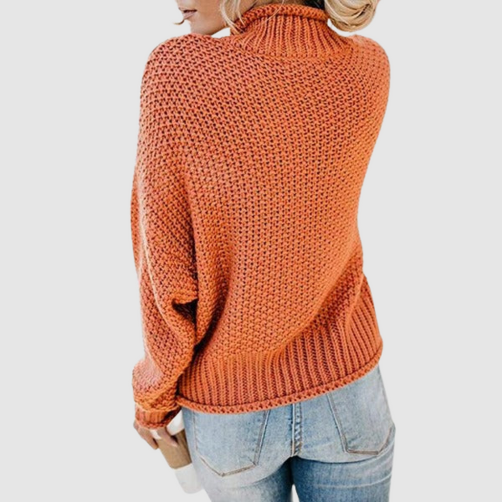 Kateřina | Jersey holgado de cuello alto 2