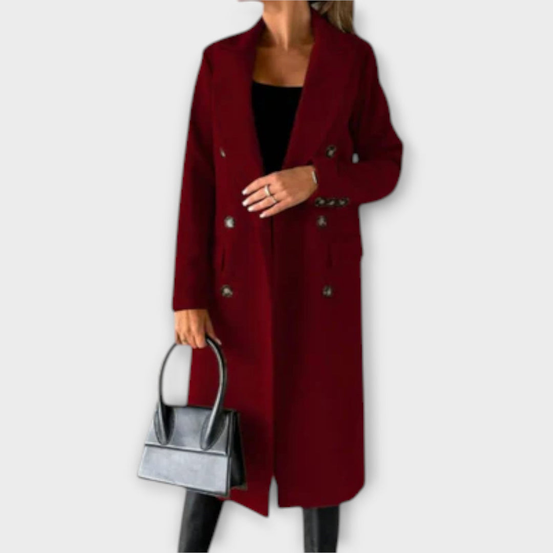 Judith | Abrigo de lana estilo trench 6