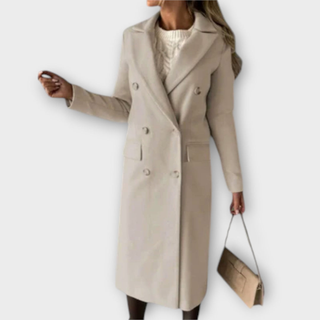 Judith | Abrigo de lana estilo trench 5