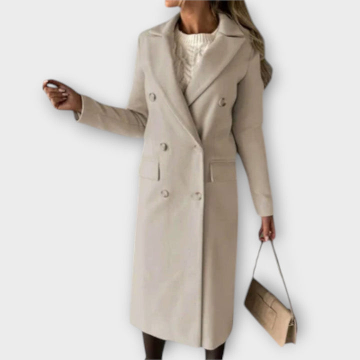 Judith | Abrigo de lana estilo trench 5
