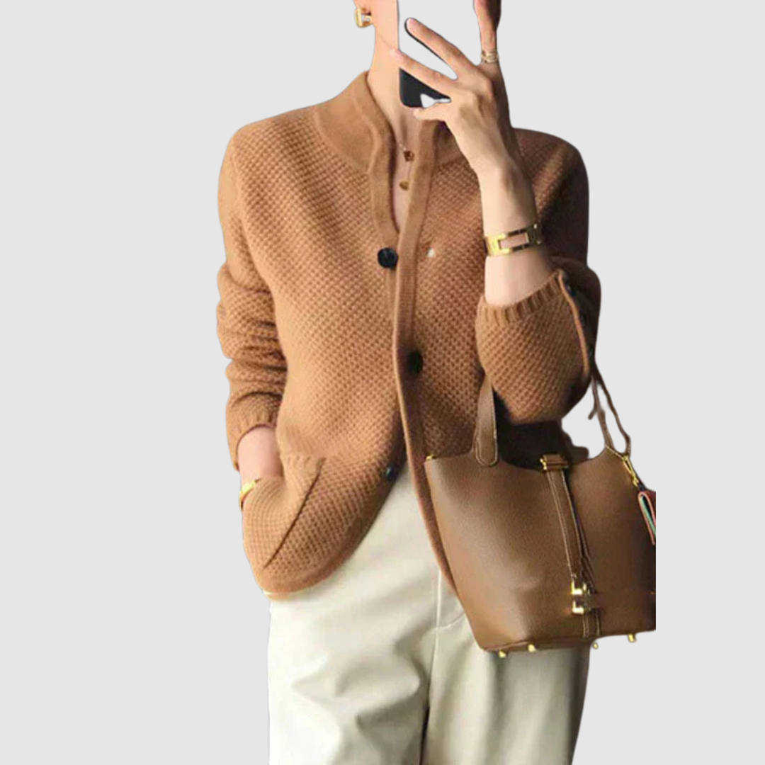 Mia | Chaqueta de punto con botones 3