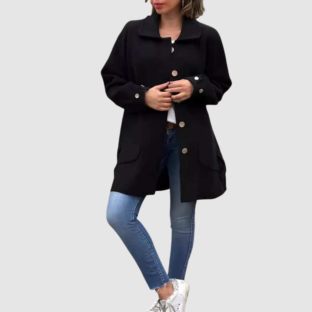 Martina | Abrigo oversize con botones 4