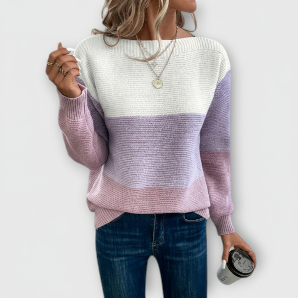 Marija - Suéter Patchwork Tricolor 3