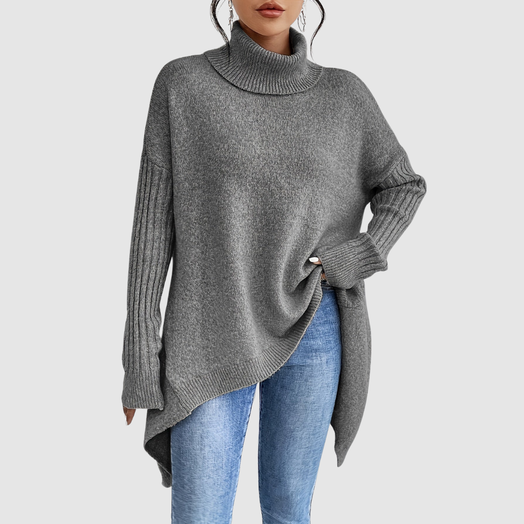 Barbora | Sudadera holgada de cuello alto 3