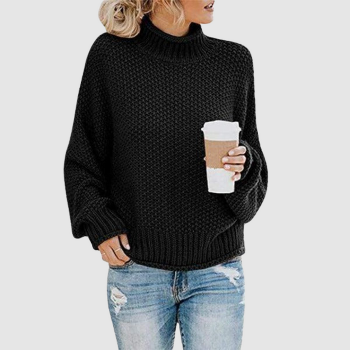 Kateřina | Jersey holgado de cuello alto 3