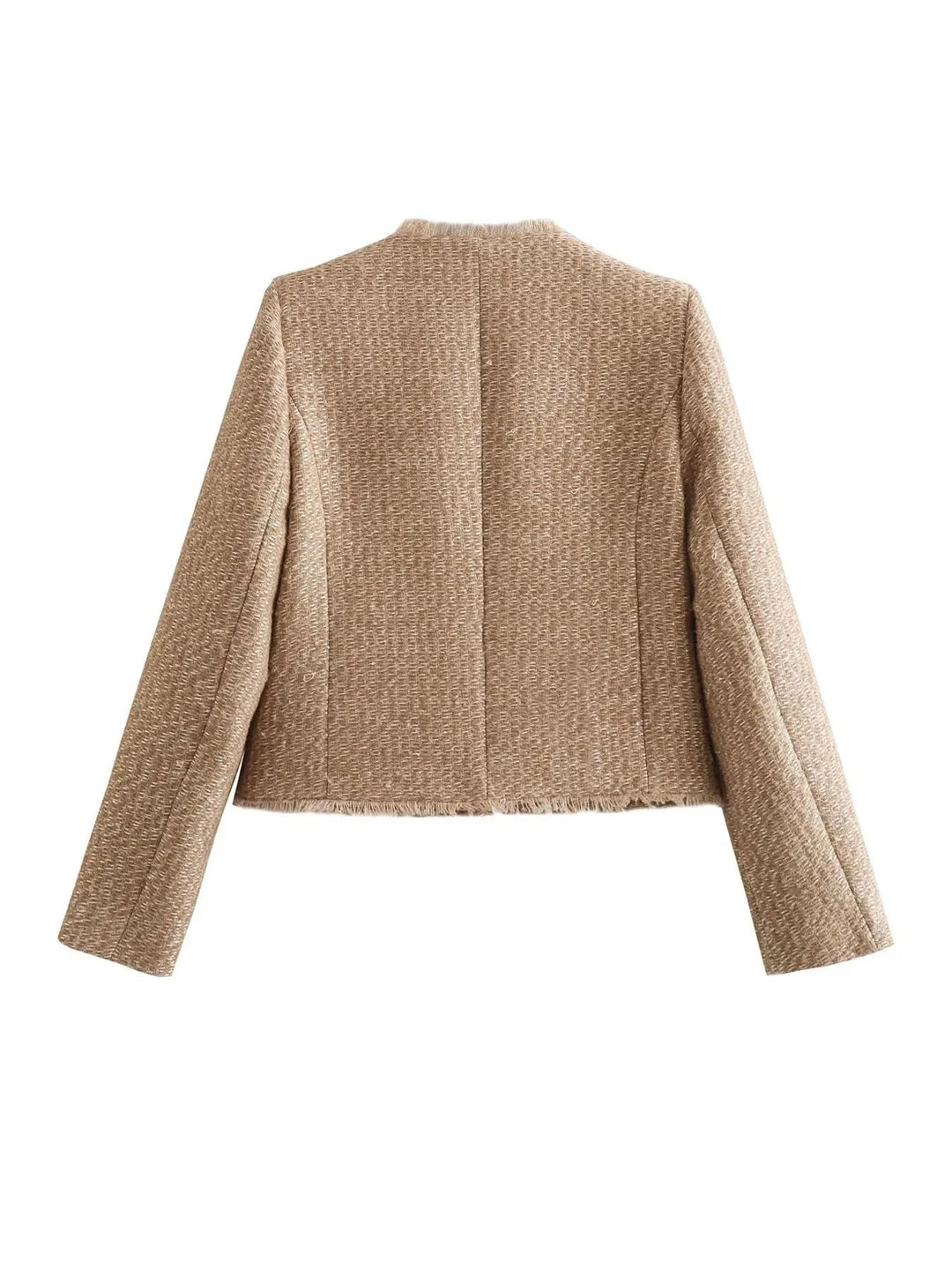 Adriana™ | Chaqueta Beige con Bolsillos 4