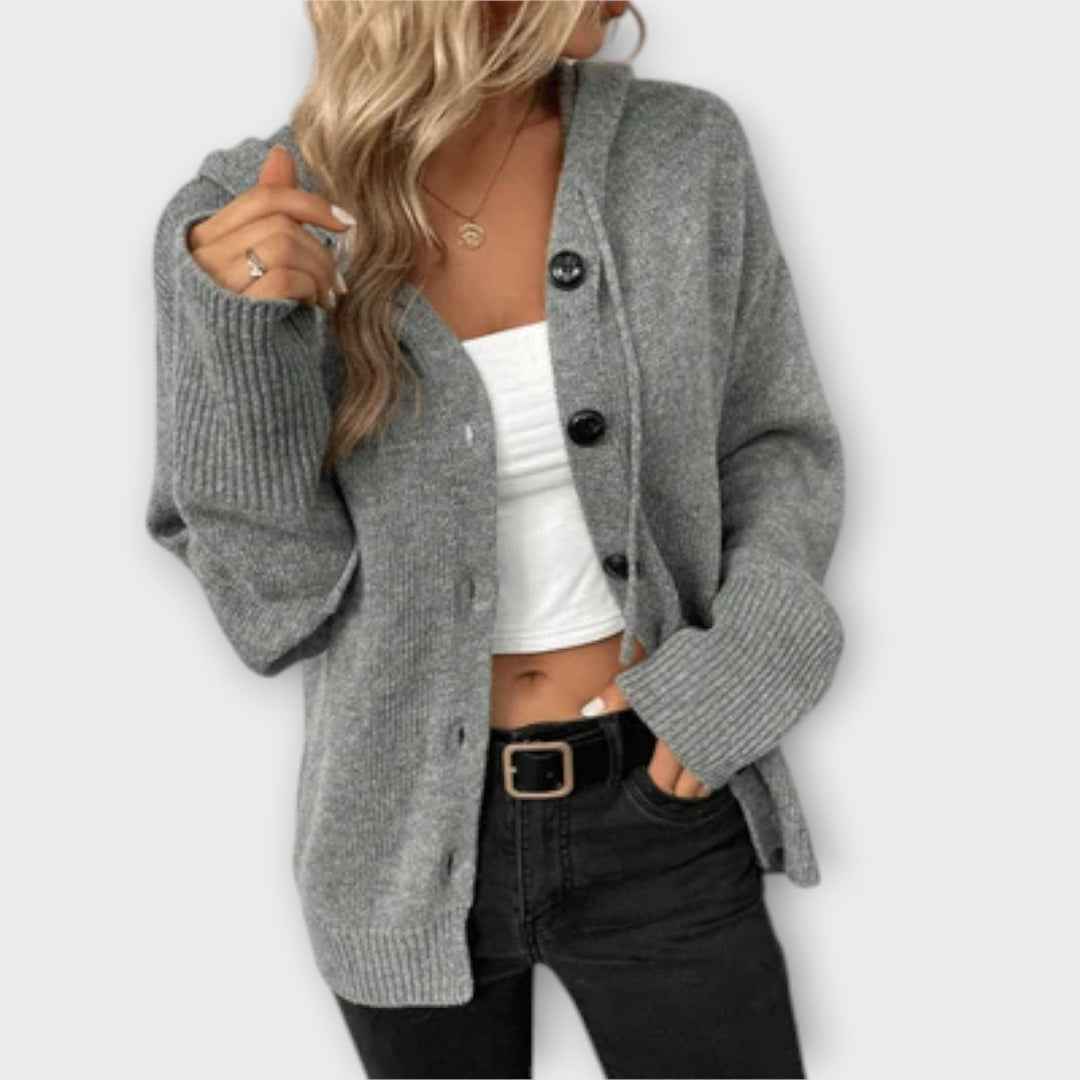 Brittan | Jersey trenzado con botones 3