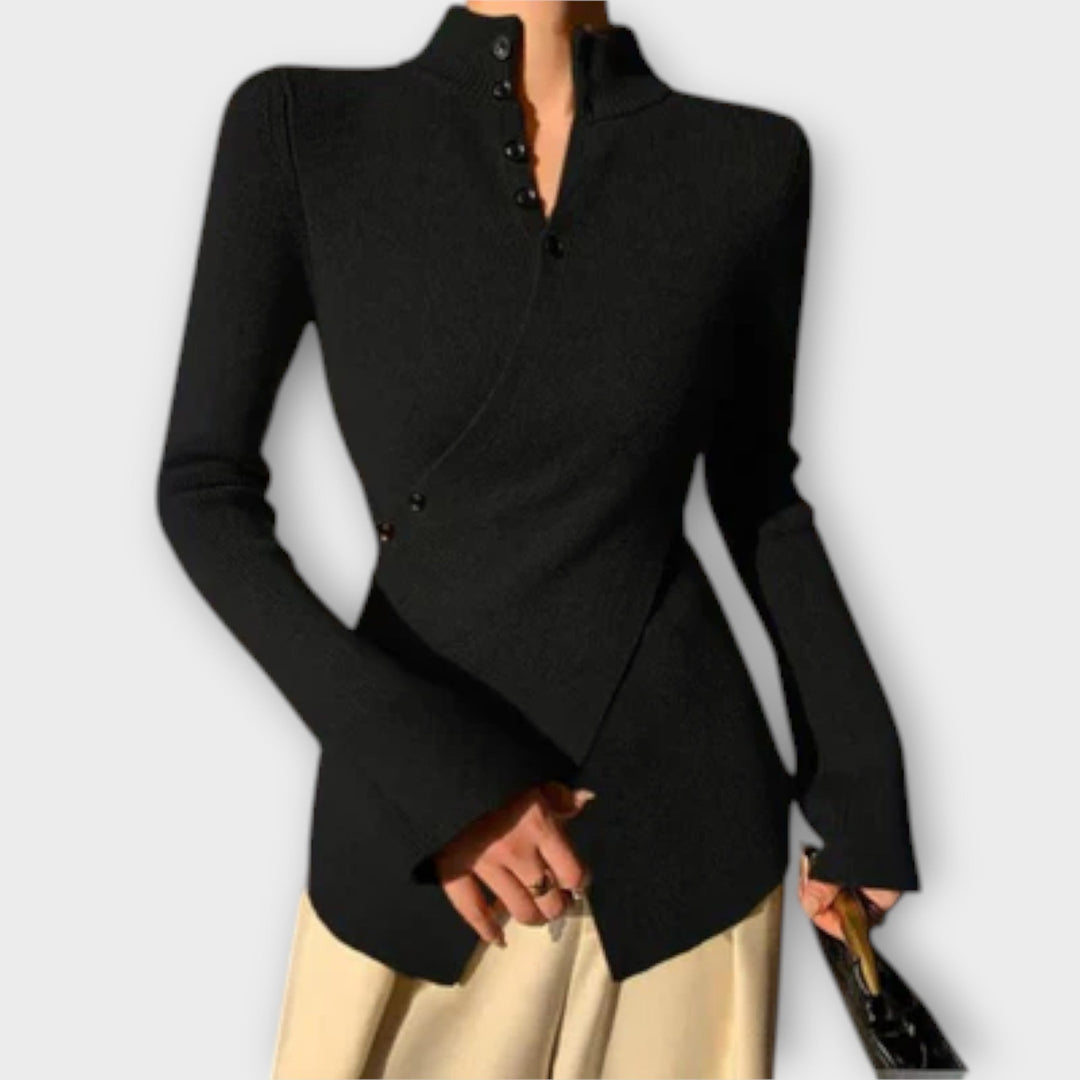 Michiko – Pullover elegante en jersey de algodón 3