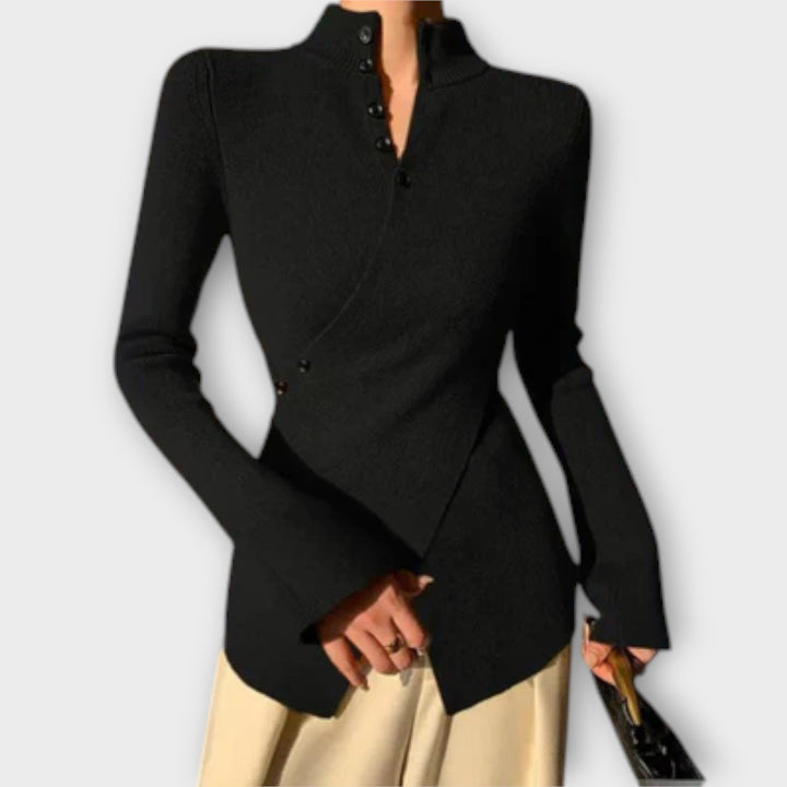Michiko – Pullover elegante en jersey de algodón 3