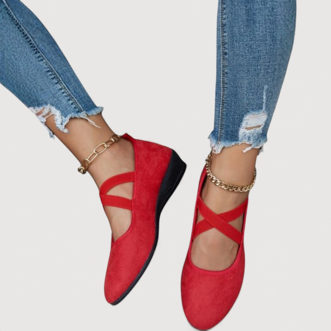 Livia | Zapatos Cómodos con Correa Cruzada 3