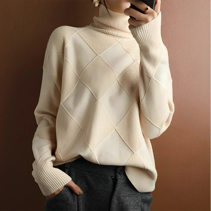 Marcelle | Suéter de cuello alto chunky 5