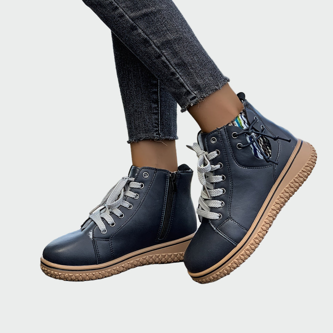 Botines de cuero ortopédico 1