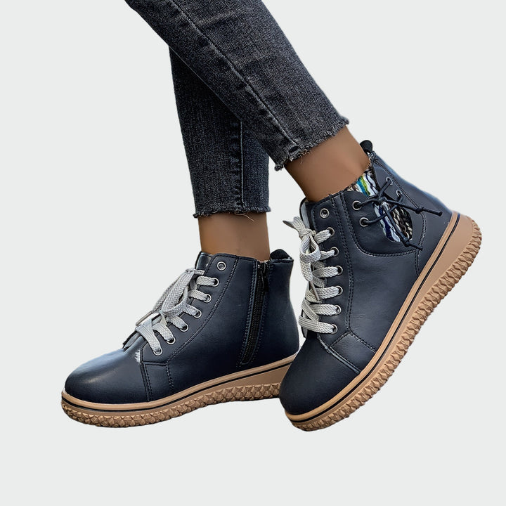 Botines de cuero ortopédico 1
