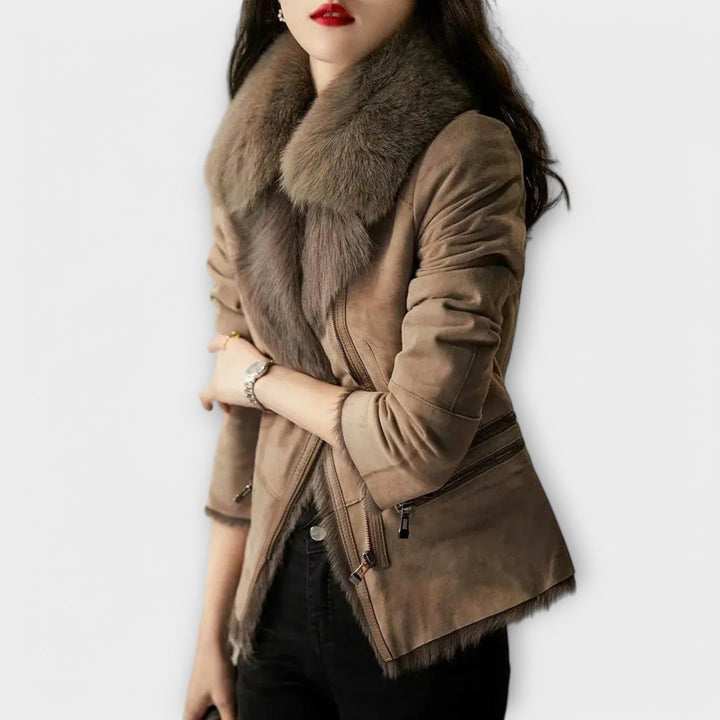 Mariana | Abrigo de piel de cordero 2