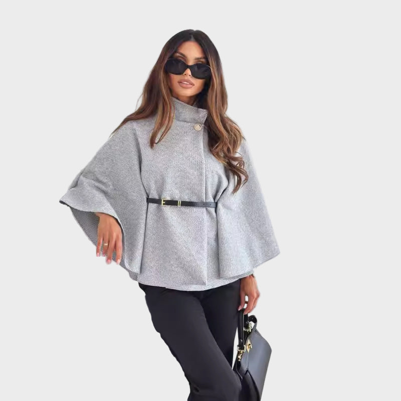 Selviora | Chaqueta con mangas mariposa y cinturón 3