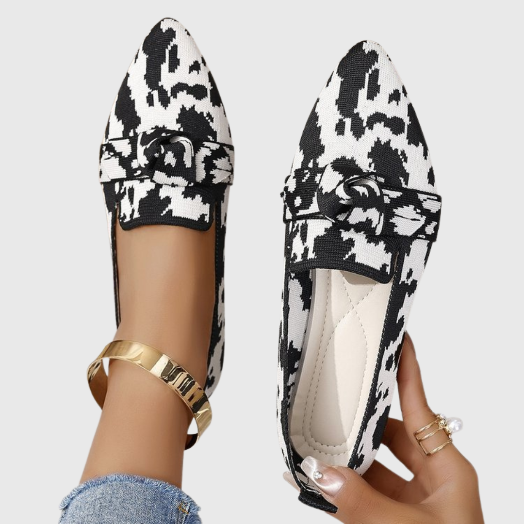 Mabel | Mocasines Cómodos con Estampado Dálmata 2