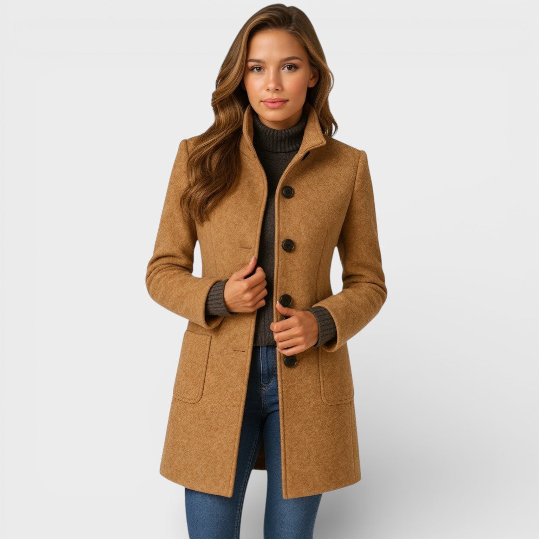 Rosa™ | Abrigo con Cuello Alto 1