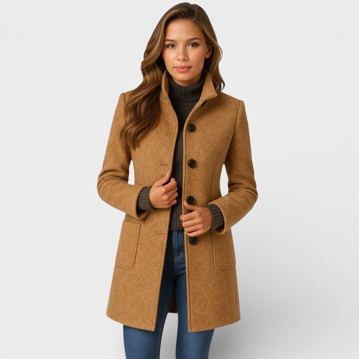 Rosa™ | Abrigo con Cuello Alto 1