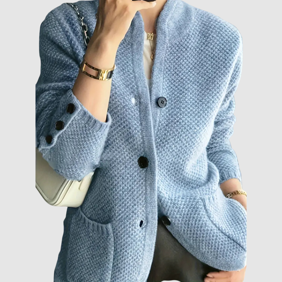 Mia | Chaqueta de punto con botones 4