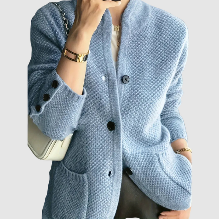 Mia | Chaqueta de punto con botones 4