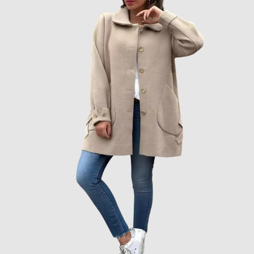 Martina | Abrigo oversize con botones 3