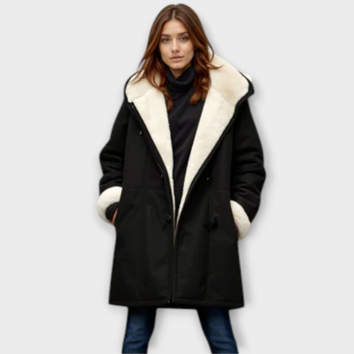 Antonia | Abrigo de invierno con pelo 1