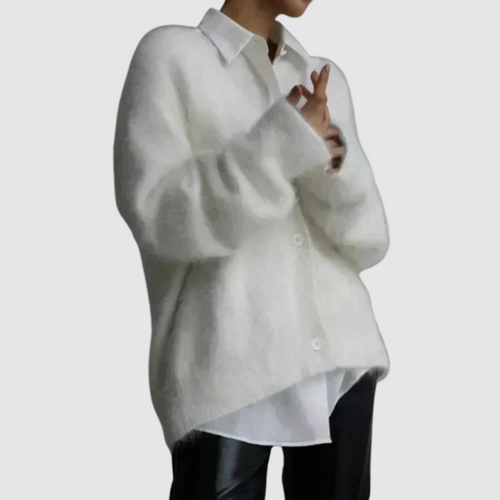 Klára | Sudadera suave con botones 4