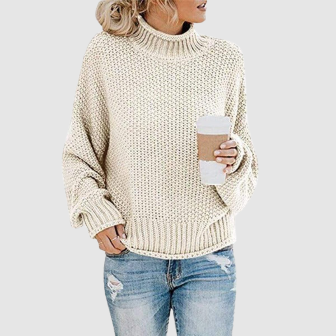 Kateřina | Jersey holgado de cuello alto 4