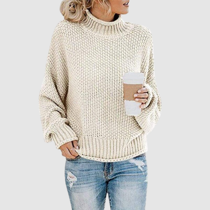 Kateřina | Jersey holgado de cuello alto 4