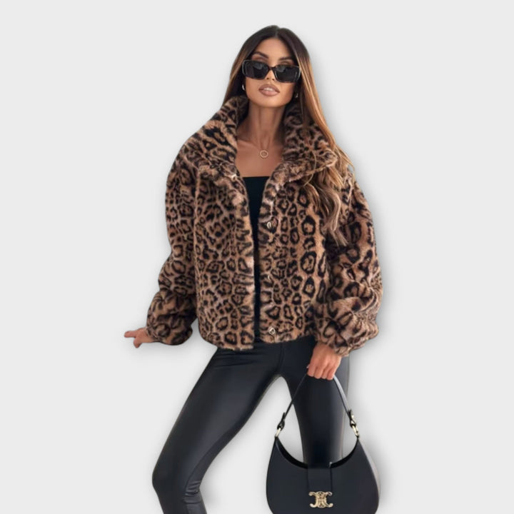 Leonor | Abrigo de leopardo 2