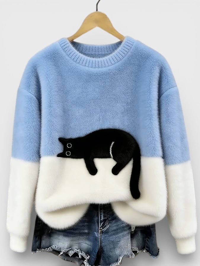 Verónica™ | Sudadera con Gráfico de Gato 9