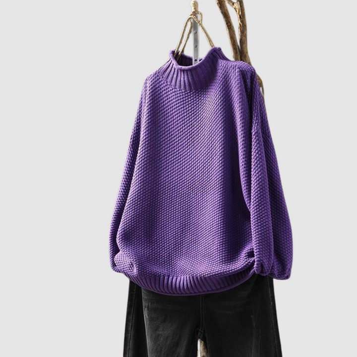 Zuzana | Jersey de punto de cuello alto 5